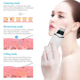 Ultrasonic Skin Scrubber Deep Facial Cleaner