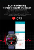 2025 New Uric Acid Blood Lipids Health Smartwatch Men Body Fat Blood Pressure Monitor AMOLED Screen NFC Man Smart Watch ECG+PPG