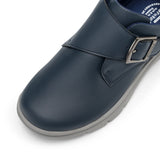 FitVille Men's Leather Shoes Wide Shoes for Swollen Feet Men's Diabetic Walking Shoes for Outdoor Business Walking Shoe