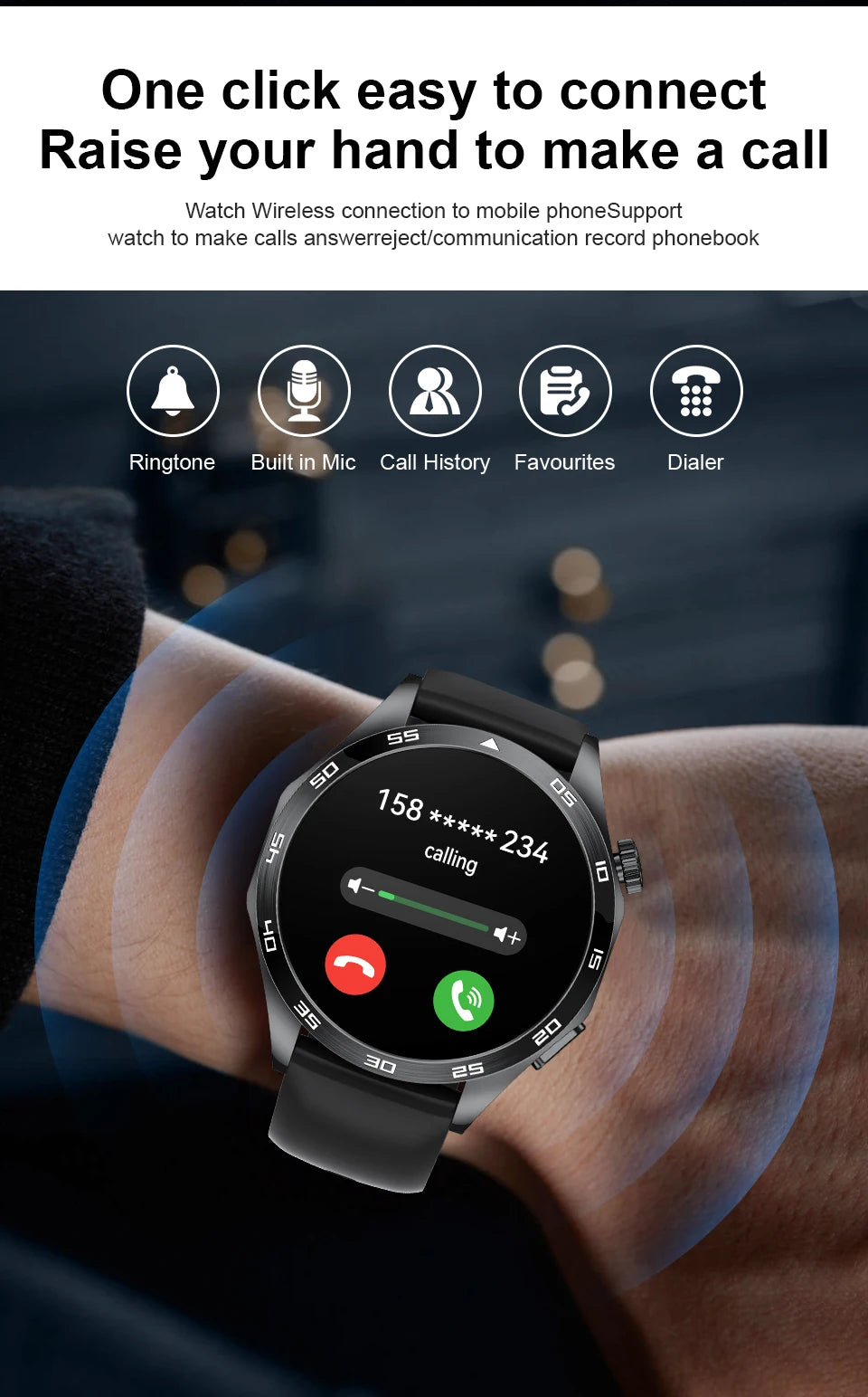 2025 New Smart Watch with ECG Men Blood Pressure Heart Rate Monitoring Sports Watch Bluetooth Call Health Smartwatch for Xiaomi