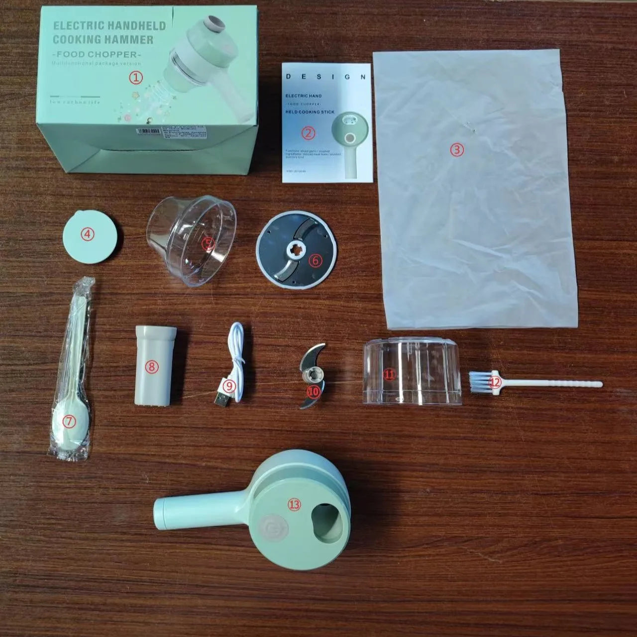 Electric Vegetable Cutter Multifunctional Food Processor