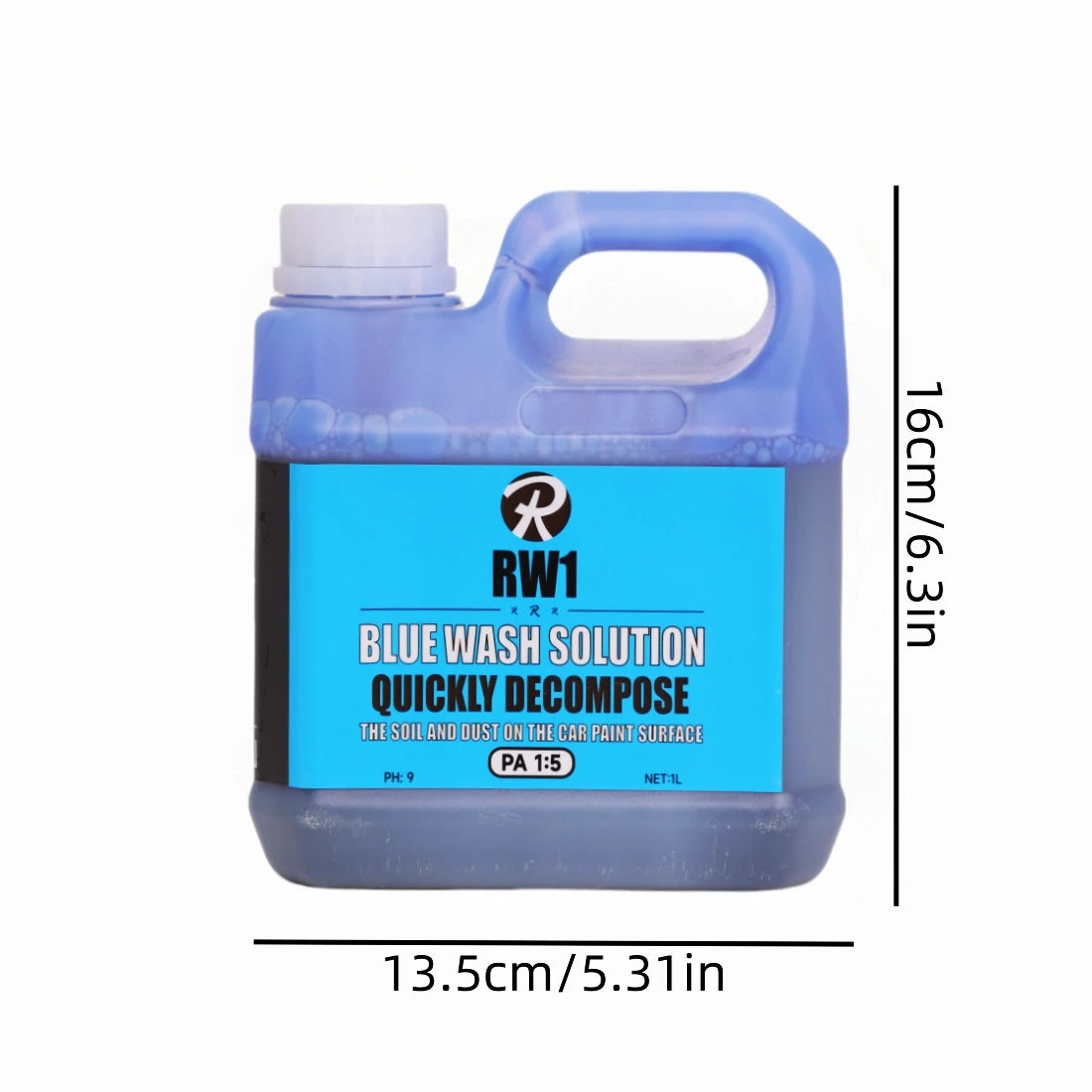 Foaming Car Wash Soap, High-Suds pH-Balanced Car Shampoo,