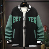 Spring and Autumn Coat Jacket Baseball Suit Trend Handsome