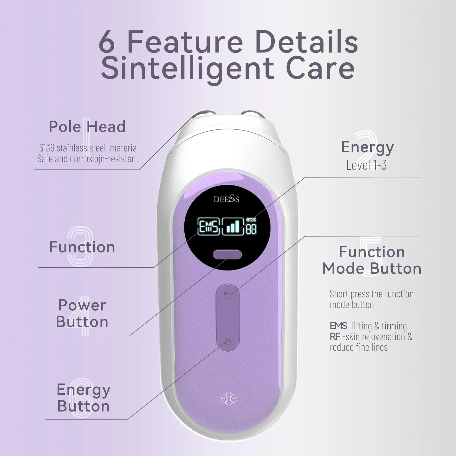 DEESS Multifunctional Beauty Device Fashion
