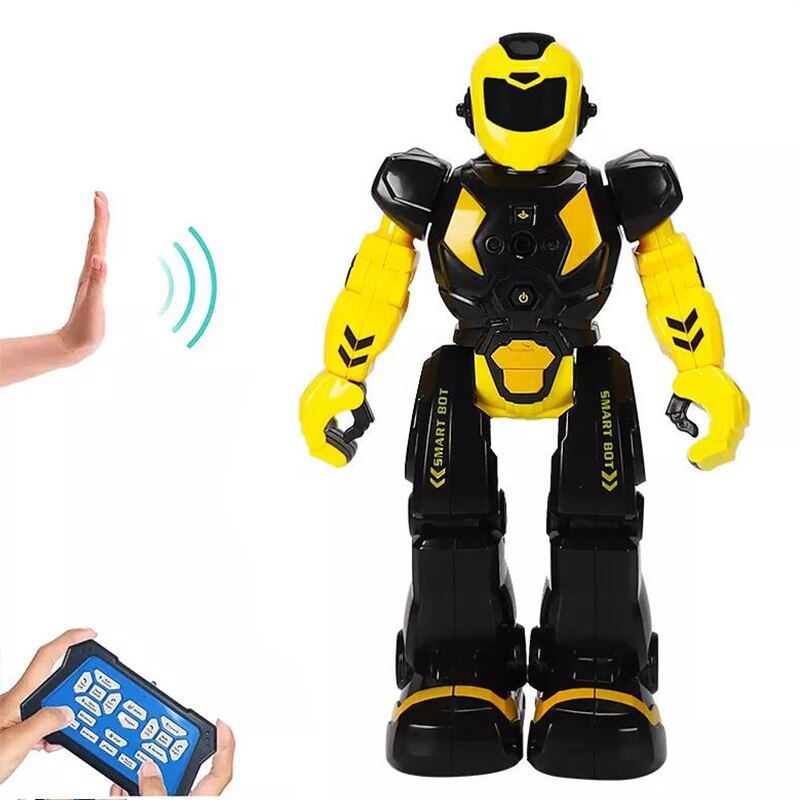 Hot RC Robot Smart Action Walk Singing Dance Action Figure Gesture Sensor