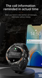 2024 Men's Smart Watch Compass  Sports 3ATM Waterproof Smartwatch Health Monitoring Bluetooth Call  500 Mah Smart Watche
