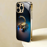 Paint Glass Phone Case For iPhone 17 16 15 14 13 12 11 Pro Max Plus 17 Air 16E Cover