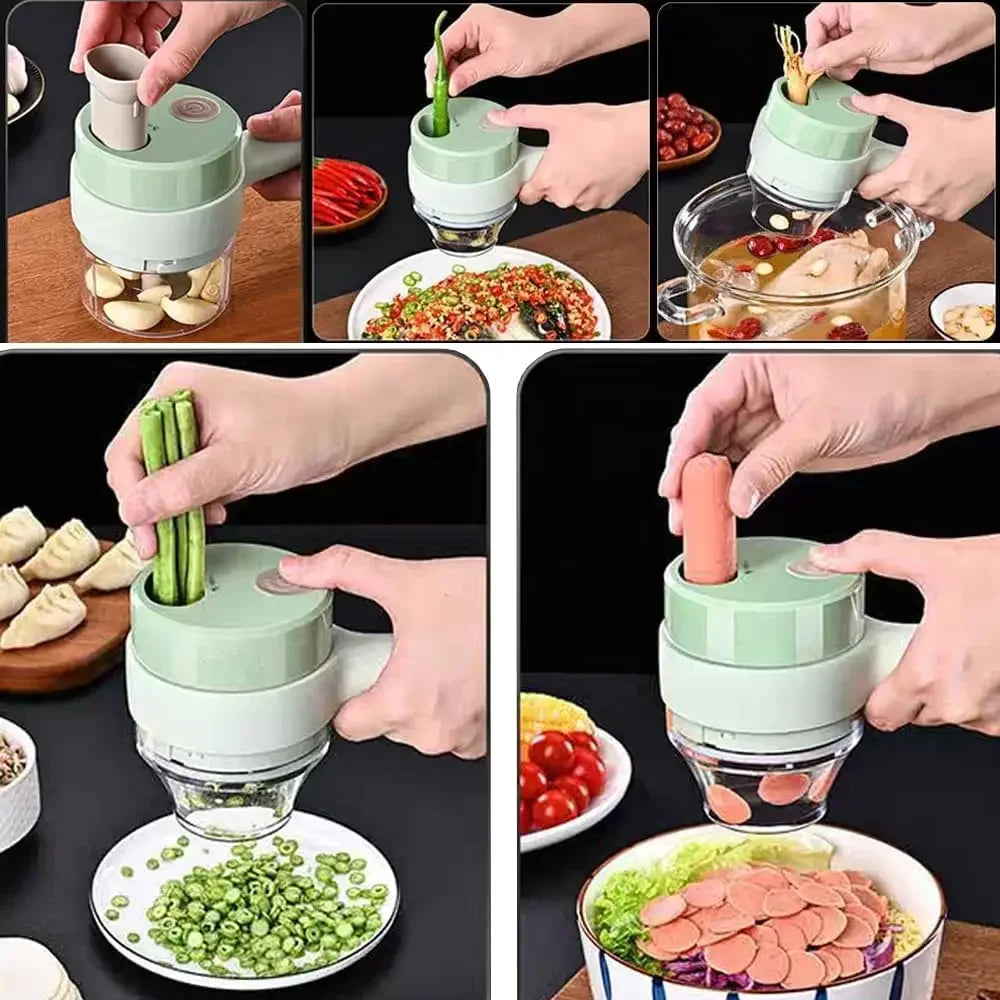 Electric Vegetable Cutter Multifunctional Food Processor