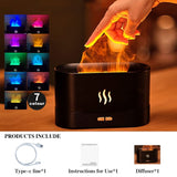 REUP Flame Aroma Diffuser Air Humidifier Ultrasonic Cool Mist Maker Fogger LED Essential Oil Jellyfish Difusor Fragrance Home