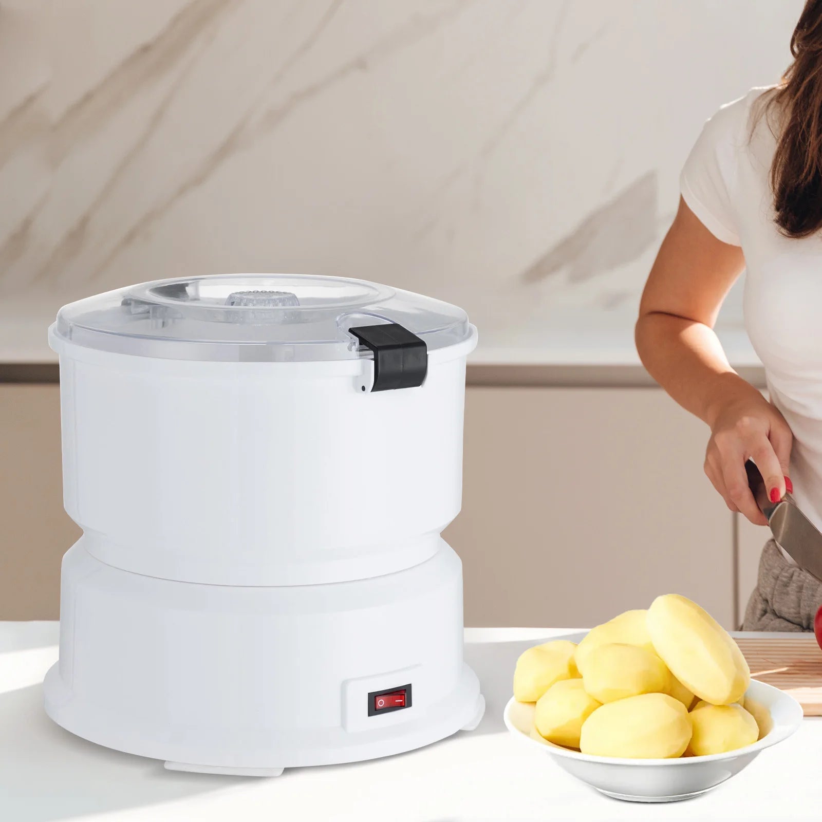 Automatic Peeler Spinner for Kitchens Restaurant Fast Food Shops