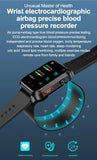 Medical grade smartwatch 2025 Air Pump Bluetooth call health watch True Accurately Blood Pressure Uric Acid Blood Lipids watch