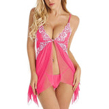 Sleepwear Sexy Lingerie Women Night Mini Dress Hot See