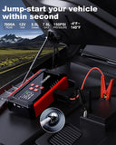 Jump Starter with Air Compressor 150PSI, 7000/8000A Portable