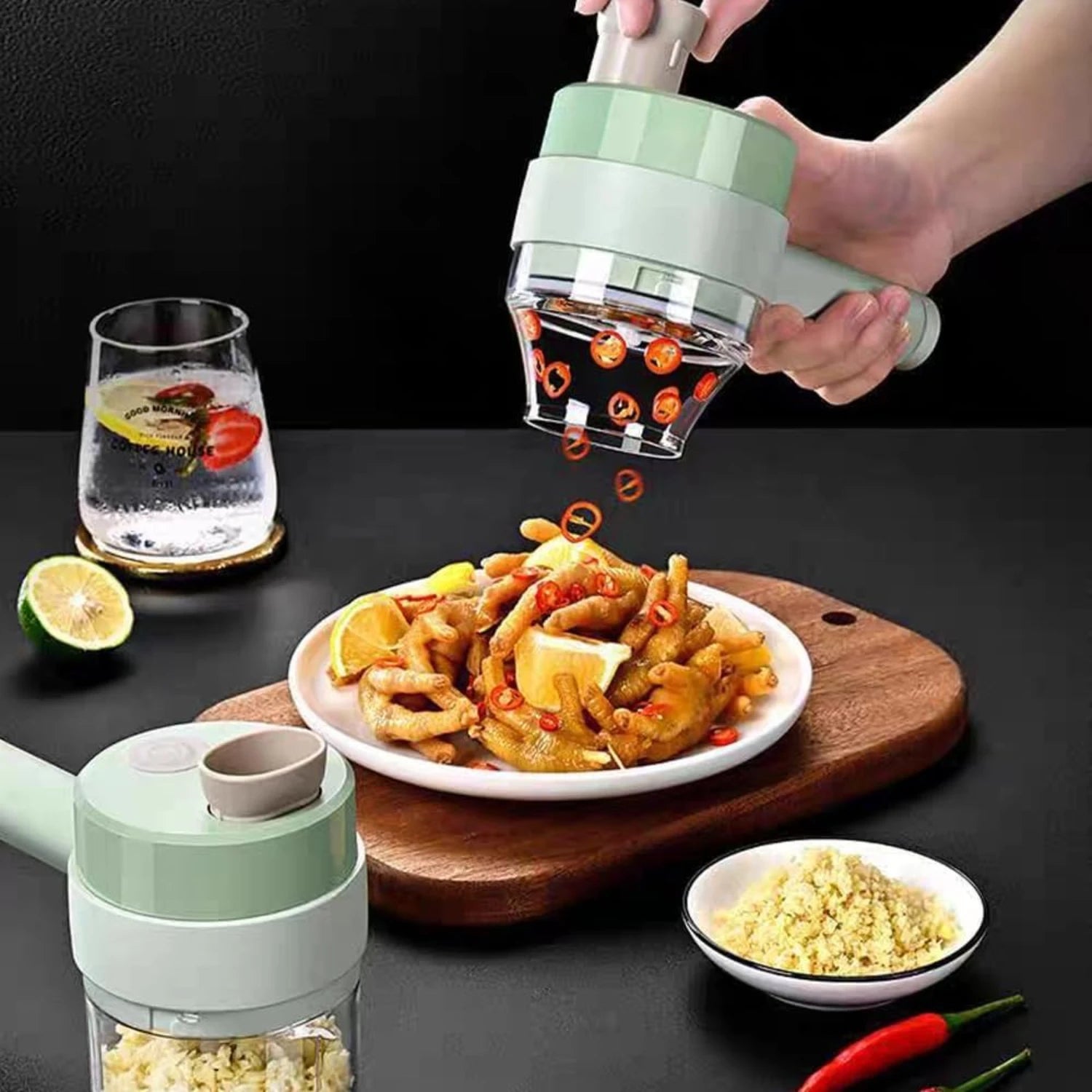 Electric Vegetable Cutter Multifunctional Food Processor