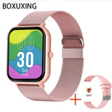 2025 New For Xiaomi Smart Watch Women Bluetooth Call Sport Fitness Tracker Watch Health Monitor Fashion Ladies Men Smartwatch