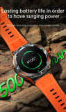 2024 Men's Smart Watch Compass  Sports 3ATM Waterproof Smartwatch Health Monitoring Bluetooth Call  500 Mah Smart Watche