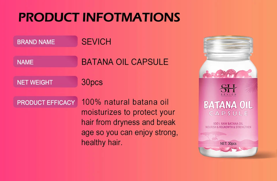 Hair Growth Set Batana Oil Fast Hair Growing Spray