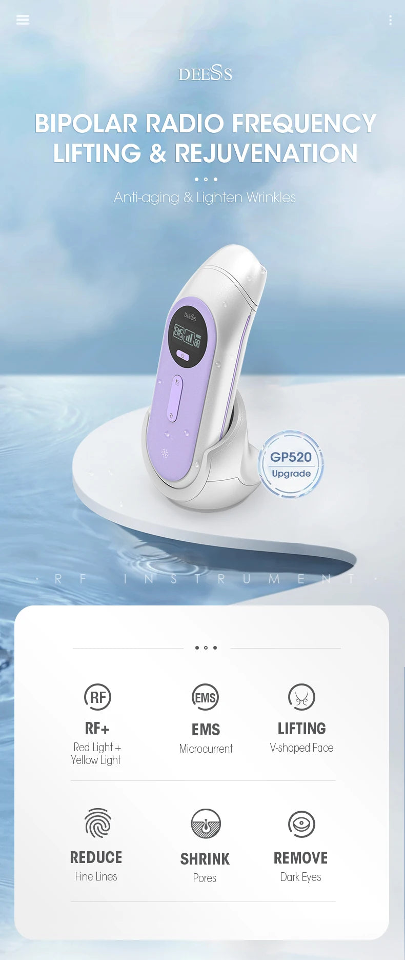 DEESS Multifunctional Beauty Device Fashion