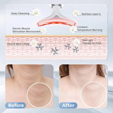 7 Colors LED Neck Face Massager Face Sculpting Tools