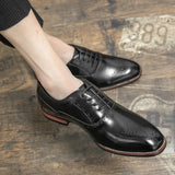 High Quality Business Formal Leather Shoes Mens Casual Dress Shoes