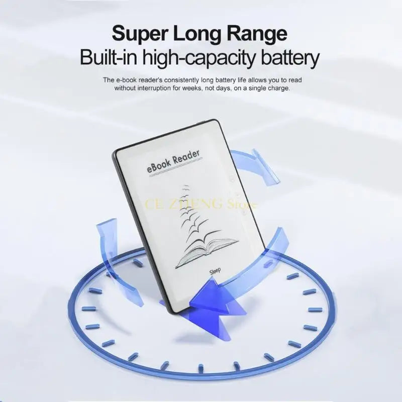 E56B Portable Open System E Reader EInk Display Book Long Battery 1GB 32GB Storage