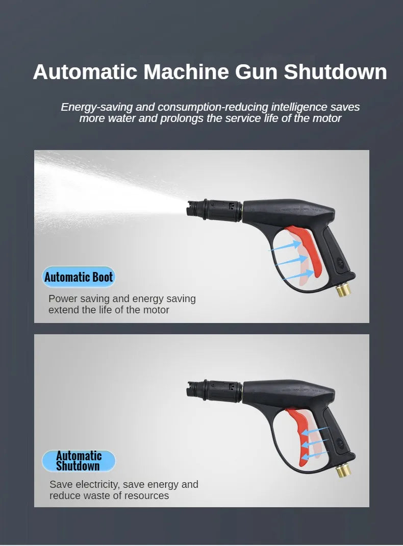 Newest 3000W Electric High Pressure Washer Powerful Car Wash Gun 220V/110V Home&Car Wash Cleaning Machine For Garden Washing