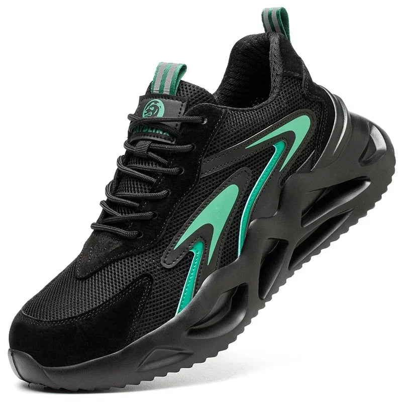 New 2023 Fashion Lightweight Security Protective Safety Wrok Shoes For Men Anti-smashing Sneakers Breathable Male Footwear