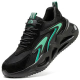 New 2023 Fashion Lightweight Security Protective Safety Wrok Shoes For Men Anti-smashing Sneakers Breathable Male Footwear