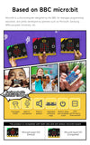 Micro:Bit V2 Smart Mini Robot Car Kit Coding for Kids Science Building Kit Learning Educational STEM Toy DIY Electronic Project