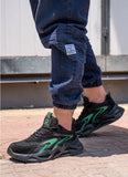 New 2023 Fashion Lightweight Security Protective Safety Wrok Shoes For Men Anti-smashing Sneakers Breathable Male Footwear