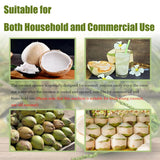 Manual Coconut Opener Machine, Commercial Desktop Stainless Steel