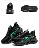 New 2023 Fashion Lightweight Security Protective Safety Wrok Shoes For Men Anti-smashing Sneakers Breathable Male Footwear