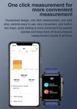 Medical grade smartwatch 2025 Air Pump Bluetooth call health watch True Accurately Blood Pressure Uric Acid Blood Lipids watch