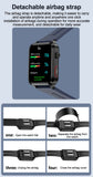 Medical grade smartwatch 2025 Air Pump Bluetooth call health watch True Accurately Blood Pressure Uric Acid Blood Lipids watch