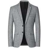 New Blazers Men Brand Jacket Fashion Slim Casual Coats