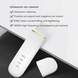 Ultrasonic skin scrubber facial ion cleaning vibrating