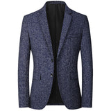 New Blazers Men Brand Jacket Fashion Slim Casual Coats