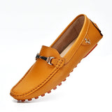 Men's Leather Shoes Drving Shoes Soft Comfortable Slip on Office Man Formal Shoes