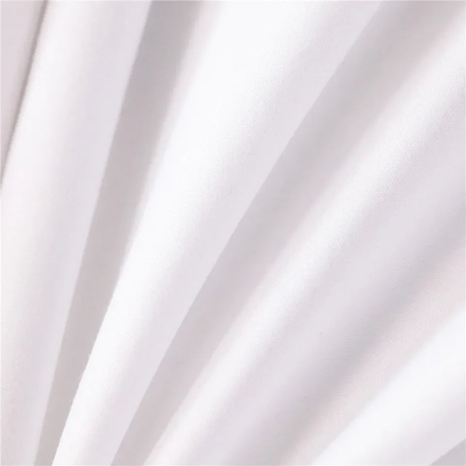 Red Rose Duvet Cover Set King Size, Red and White Comforter Cover