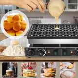 Electric Muffin Maker Timer Stainless Steel Non-Stick Pancakes