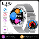 2025 New Smart Watch with ECG Men Blood Pressure Heart Rate Monitoring Sports Watch Bluetooth Call Health Smartwatch for Xiaomi