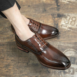 High Quality Business Formal Leather Shoes Mens Casual Dress Shoes