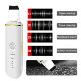 Ultrasonic skin scrubber facial ion cleaning vibrating