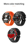 2024 Men's Smart Watch Compass  Sports 3ATM Waterproof Smartwatch Health Monitoring Bluetooth Call  500 Mah Smart Watche