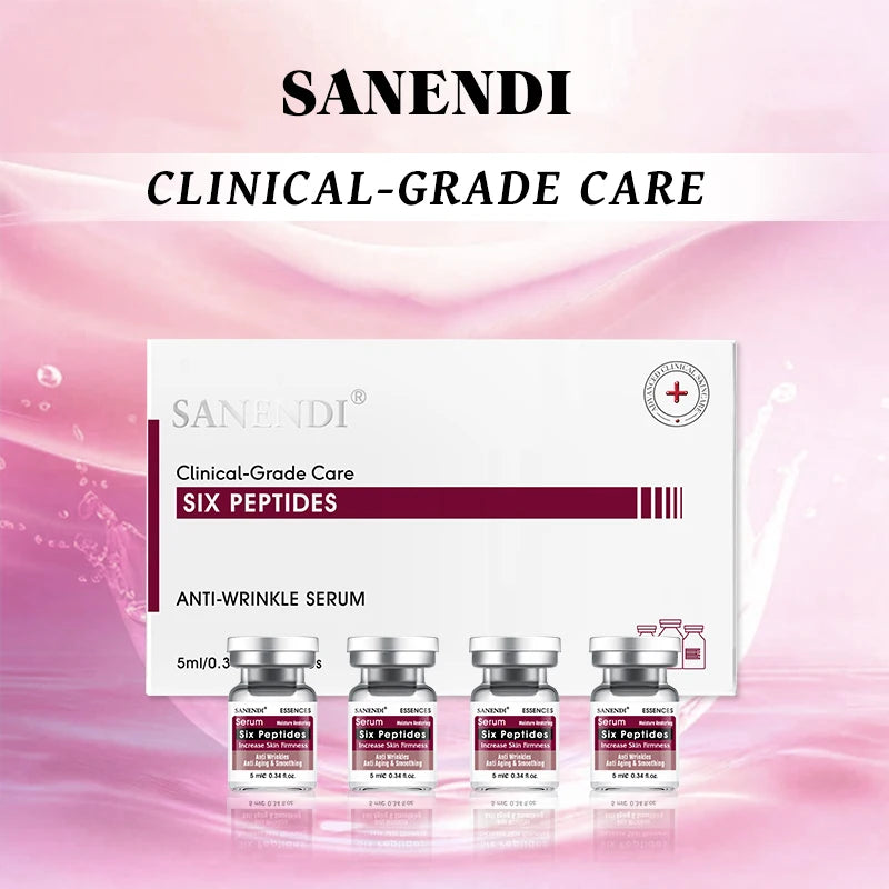 10pcs/Box Six Peptide Ampoule Hyaluronic acid Serum
