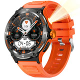 2024 Men's Smart Watch Compass  Sports 3ATM Waterproof Smartwatch Health Monitoring Bluetooth Call  500 Mah Smart Watche