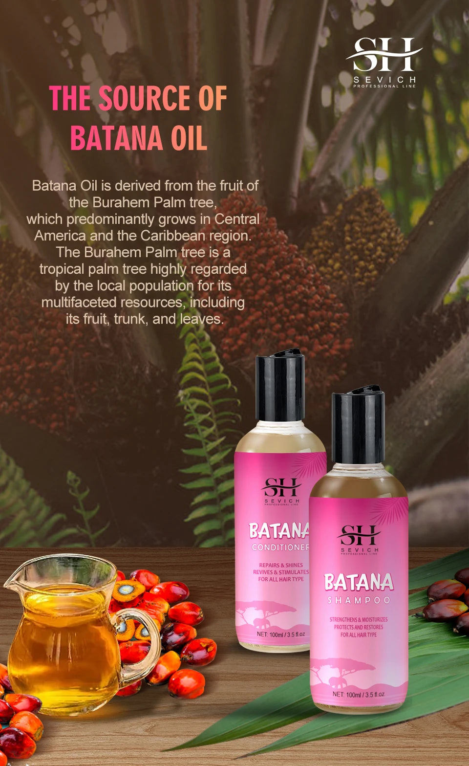 Hair Growth Set Batana Oil Fast Hair Growing Spray