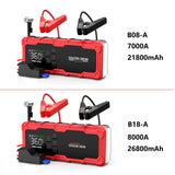 Jump Starter with Air Compressor 150PSI, 7000/8000A Portable