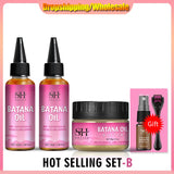 Hair Growth Set Batana Oil Fast Hair Growing Spray