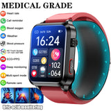 Medical grade smartwatch 2025 Air Pump Bluetooth call health watch True Accurately Blood Pressure Uric Acid Blood Lipids watch